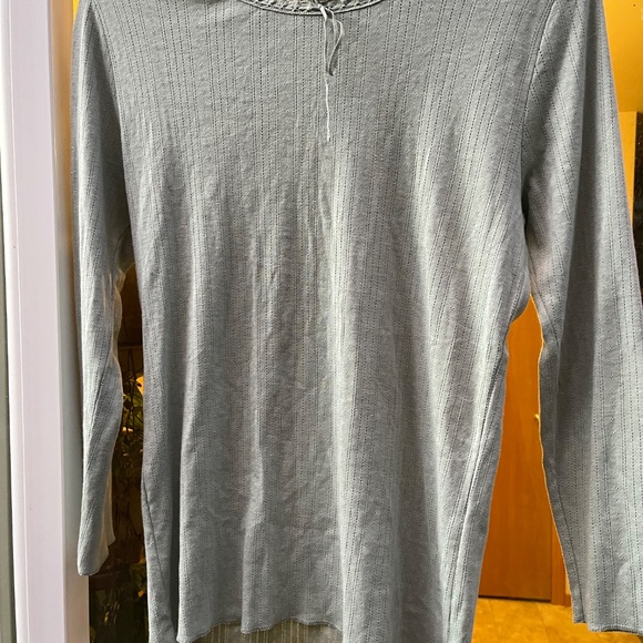 Doen Pointelle Tee - Picture 10 of 10